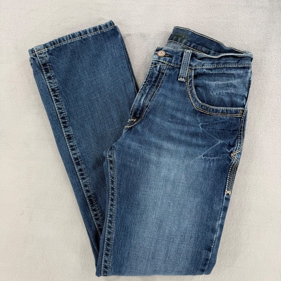 Ariat Other - Ariat M5 Slim Straight Leg Jeans Mens Medium Wash Denim 100% Cotton Size 33/36